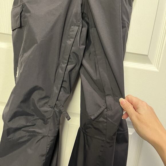 The North Face Freedom Snow Bib Pant - Women's Black Large Dryvent 32” Inseam - Picture 9 of 14